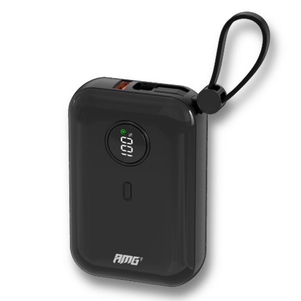 AMG-CT Mi-12 12000mAh Mini Power Bank(W/2 cable)